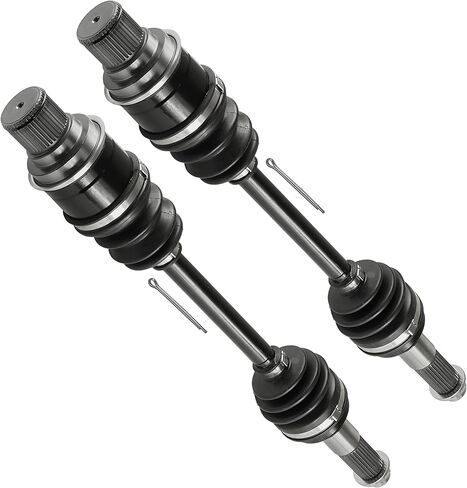Caltric Rear Right and Left Complete Cv Joint Axles Compatible with Yamaha Kodiak 450 Yfm450Fa 4Wd 2005 2006 in Saudi Arabia