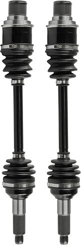 Caltric Rear Right and Left Complete Cv Joint Axles Compatible with Yamaha Kodiak 450 Yfm450Fa 4Wd 2005 2006 in Saudi Arabia