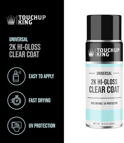 2K Glamour High Gloss Aerosol Clearcoat in Saudi Arabia