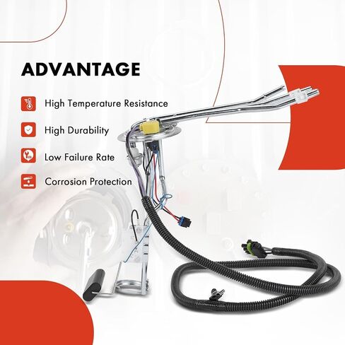 A-Premium Fuel Tank Sending Unit Compatible with Chevrolet Caprice 1990, Replace# 25094609 in Saudi Arabia
