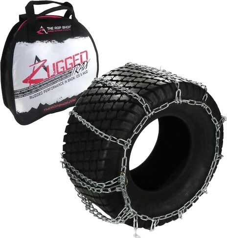 The ROP Shop Pair of 4 Link Tire Chains 29x12x15 for Peerless & MaxTrac ATV, UTV, Off-Road in Saudi Arabia