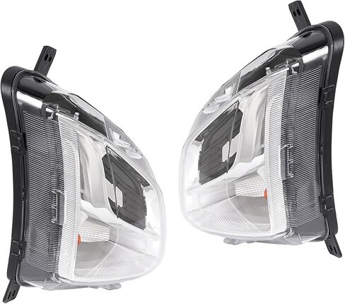 HECASA Right Turn Signal Light Compatible with 2018-2021 Chevy Chevrolet Equinox Replacement for GM2521196 84226246 Front Bumper Turn Signal W/o Fog Lamp Passenger Side W/Bulbs Clear Lens in Saudi Arabia