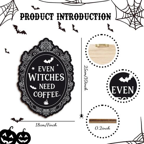 Kercan Live Laugh Lobotomy Gothic Wall Art ، تصميم جمجمة أسود خشبي ، هالوين علامات الحمام مضحكة قوطية ديكور ، 7 × 10 بوصة in Kuwait