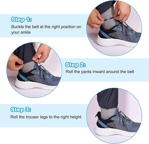 PATIKIL Elastic Boot Bands Straps with Hooks, Elastic Garter Straps Outdoor Shoes Rope, for Pants Outdoor Hiking Shoes in Saudi Arabia