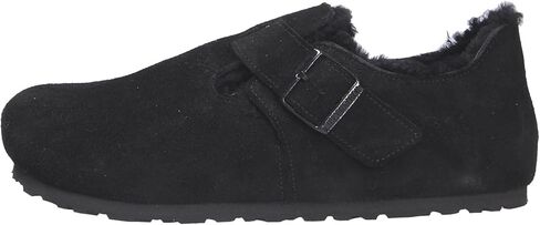 Birkenstock Usisex London Shearling Sheedling Shearling Black Shoes 6 W / 4 M US in Saudi Arabia