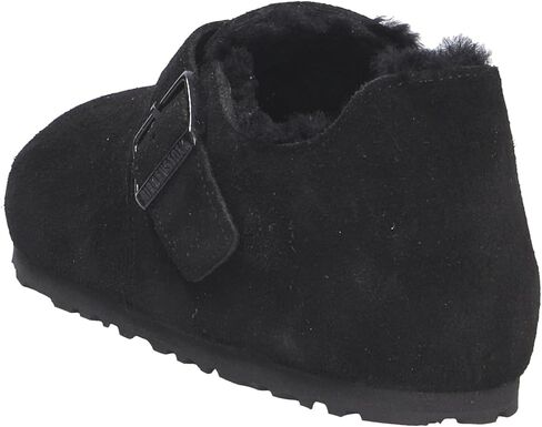 Birkenstock Usisex London Shearling Sheedling Shearling Black Shoes 6 W / 4 M US in Saudi Arabia