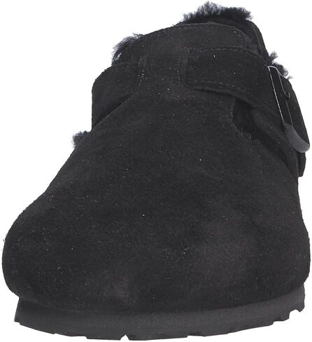 Birkenstock Usisex London Shearling Sheedling Shearling Black Shoes 6 W / 4 M US in Saudi Arabia