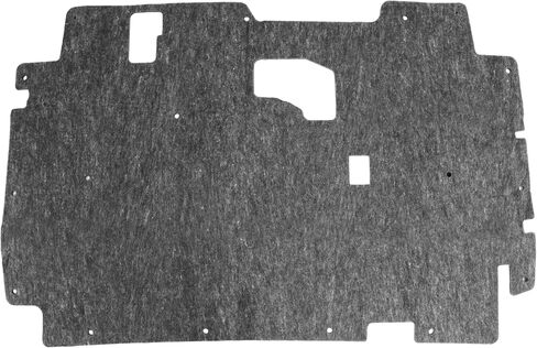 Under Hood Insulation Compatible with 1984-2001 Jeep Cherokee Hood Insulation Pad Heat Blanket Replacement with Clips in Saudi Arabia