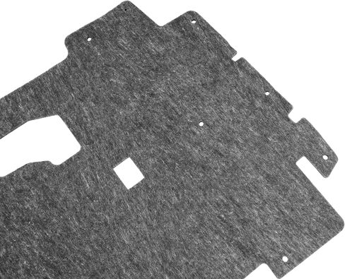 Under Hood Insulation Compatible with 1984-2001 Jeep Cherokee Hood Insulation Pad Heat Blanket Replacement with Clips in Saudi Arabia