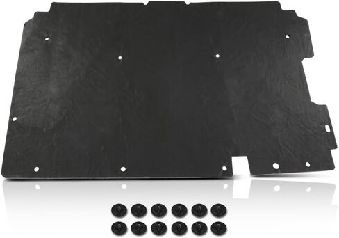 G-PLUS Hood Insulation Pad 1/2" with Clips Compatible with Chevy Tahoe 2000-2006/Fit Chevy Suburban 1500 2500 2000-2006 in Saudi Arabia
