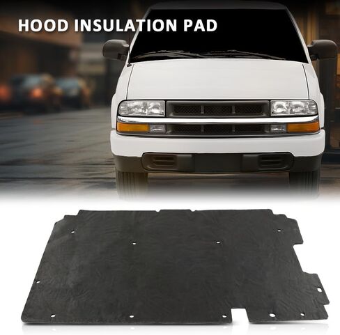 G-PLUS Hood Insulation Pad 1/2" with Clips Compatible with Chevy Tahoe 2000-2006/Fit Chevy Suburban 1500 2500 2000-2006 in Saudi Arabia