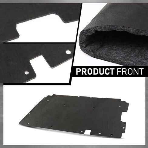 G-PLUS Hood Insulation Pad 1/2" with Clips Compatible with Chevy Tahoe 2000-2006/Fit Chevy Suburban 1500 2500 2000-2006 in Saudi Arabia