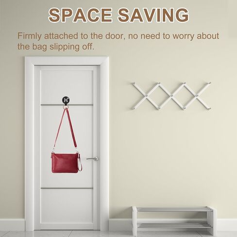 Magnetic Purse Holder - Heavy Duty Handbag Hanger with Strong Magnetism, Beautiful Lily Hook for Women, Suitable for Table, Locker Room, Restroom, and More in Saudi Arabia