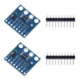 HiLetgo 2pcs INA226 IIC I2C Bi-Directional Current Monitoring Sensor Power Monitor Sensor Module with Alarm Function