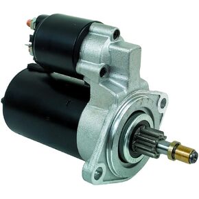 Premier Gear PG-16450 Starter Replacement for Beetle, Transporter, Super Beetle, Squareback, Panel, Karmann GHIA, Fastback, Combi, 914, 9000082046, 9000082060, 6004AA0021, 0001212199, 66925157, Grey