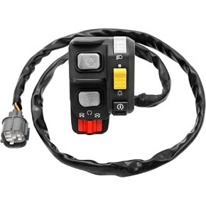 Compatible with Honda Rubicon 500 Foreman 500 ES Switch Handlebar Control Electric Shift Shifter Start Kill Stop Headlight Switch,OEM# 35200-HP0-A10 35020-HN2-000 35200-HN2-A01