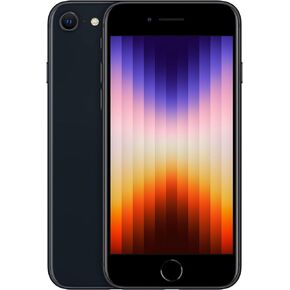 ابل ايفون SE الجيل الثالث، 64 جيجا، منتصف الليل - مفتوح (تجديد Premium)