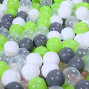 Ball Pit Balls for Kids, Thicken Soft Plastic Crush Proof Balls for Ball Pit, 2.15-Inch Crush Proof Balls BPA Free Non-Toxic