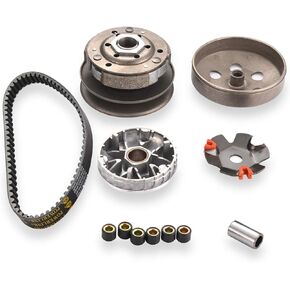 Gy6 50cc high performance clutch set，include clutch Assembly and Variator Assembly with 669 belt, fit for GY6 50cc Engine Scooter