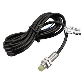 M8 Inductive Proximity Sensor Switch PR08-2DN2 Cylindrical Type Detector 2mm DC12-24V 3-Wire NPN NC(Normally Closed) CE