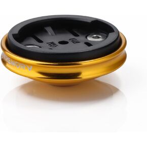 Bike Stem Top Cap Computer Mount Bicycle Stem Headset Mount for Garmin Edge