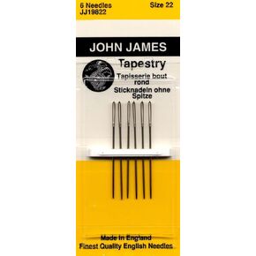 Colonial Needle Tapestry Hand Needles-Size 22 6/Pkg