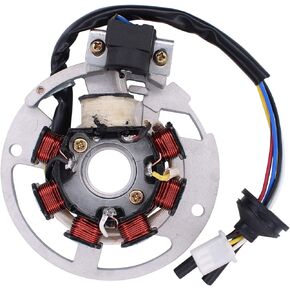 MOTOKU Electric Magneto Stator for Scrambler Predator 50 Sportsman 90 ATV E-TON AXL50 AXL90 DXL90 RXL50 RXL70 RXL90 2 Stroke
