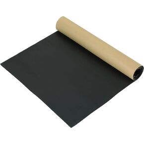Sponge Neoprene with Adhesive Foam Rubber Sheet 1/8" Thick X 12" Wide X 54" Long, Padding Gaskets,Crafts for Weather proofing or Stripping DIY Gasket or Sealing Material