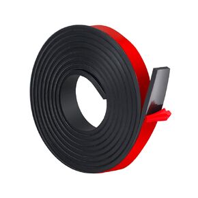 Neoprene Rubber Strips Self Adhesive Solid Rubber Sheets, Rolls & Strips for Seals DIY Gaskets Crafts Pads Warehouse Flooring Rubber Strip with Adhesive Backing（4.7" Wide x 1/12" Thick x 10' Long ）
