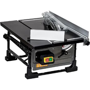 منشار طاولة لموقع العمل، محرك نحاسي مقاس 8 بوصات 6.7 أمبير، سرعة قطع تصل إلى 3576 دورة في الدقيقة، شفرة 24T، مجموعة منشار طاولة محمولة مدمجة مع مقياس ميتري منزلق للأعمال الخشبية وصناعة الأثاث in Kuwait