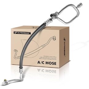 A-Premium A/C Discharge Line Hose Assembly Compatible with Nissan Frontier 1999-2002, Xterra 2000-2002, V6 3.3L SOHC, Compressor to Condenser