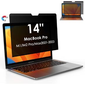 Laptop Privacy Screen Magnetic MacBook Pro 13 Inch (2016-2022, M1,M2) and MacBook Air 13 Inch(2018-2021, M1),Magnetic Removable Computer Screen Privacy Shield for Mac 13Inch in Saudi Arabia