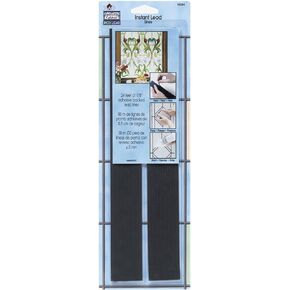 Gallery Glass Instant Lead Lines, 18 Strips 24" x 1/8",