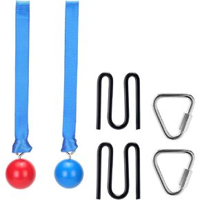 Hyponix 2 Wooden Balls for Monkey Line and Gorilla Line and Other Ninja Warrior Obstacle Courses