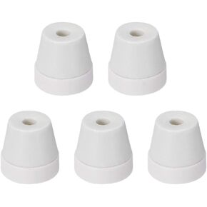 uxcell 6.3mm Dia Ceramic Tapered Insulators Beads Alumina Porcelain Stepped Insulator for Heating Wire 5 Pcs