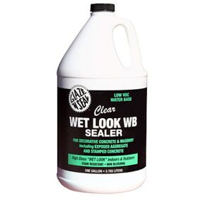 Glaze 'N Seal - 173 Clear"Wet Look" WB Sealer Gallon, 1 GALLON, Clear