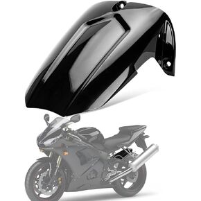 PSLER Rear Mudguard Tire Hugger for YZF R6 2003-2005 and for R6S 2006-2009 (Black)