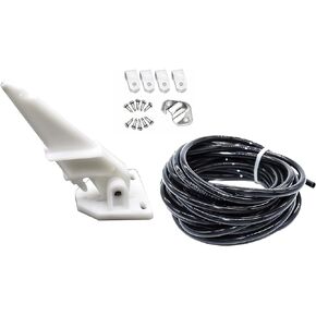 MARINE CITY Boat Outboard Pitot Speedometer Water Pickup Kit with 6m Tubing, Speedo Sender, and Mounting Parts - Ensures Accurate Speed Readings for Boaters