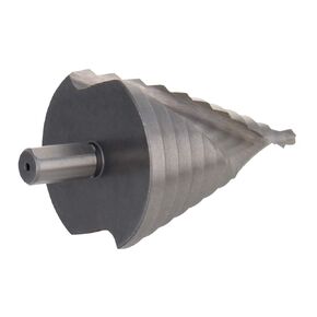 Step Drill Bit, Step Drill Bit HSS 6mm to 60mm 12 Sizes Spiral Fl, Trilateral Shank for Metal Wood Plastic 1pcs,（Aicosineg）