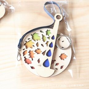 حامل غزل المعصم المحمول، حامل غزل المعصم الخشبي، إبر دوارة آلية دوارة خشبية لحياكة هدايا الكروشيه لمحبي الحرف اليدوية (أ) in Kuwait