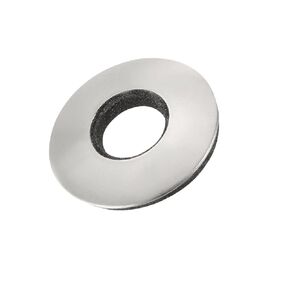 MECCANIXITY Bonded Sealing Washers M8 25x8x3.4mm Carbon Steel Nitrile Rubber Gasket, Pack of 10