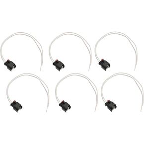 Fuel Injector Connector Wiring Harness Kit Compatible with Wrangler JK TJ