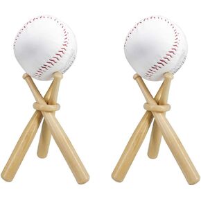 Wooden Baseball Display Stand Holder in Saudi Arabia