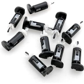 10Pcs Useful Mounting Clip Fan Coolers Mount Pins Durable Push Screw Fastener for Intel Socket LGA 775 CPU Cooling Fan