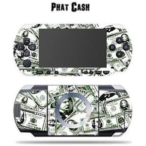 Mightyskins Protective Vinyl Skin Decal Cover Sticker Compatible with Sony PSP - Phat Cash