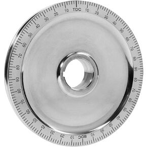 AC105353 Crankshaft Pulley (Black Degree Mark Billet for VW Beetle)