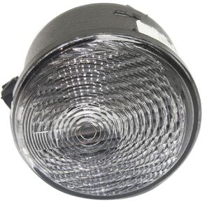 For Jeep Wrangler 2014 2015 2016 2017 Turn Signal Light Driver and Passenger Side | Pair | Front | Halogen | Clear Lens | Replacement For CH2526103, CH2527103 | 68200291AA, 68200290AA