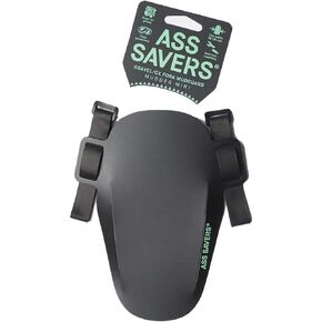 Ass Savers Mudder Mini - Bicycle Mudguard for Face & Headset Protection, Easy & Secure Fit with Anti-Slip Straps, Fits All Cross & Gravel Forks, for Tire Widths 32-55mm, Small & Lightweight