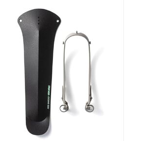 Ass Savers - Win Wing Gravel - Rear Mudguard for Gravel Bikes, for Tire Widths up to 60mm, Ultralight, Clip On, Easy Installation and Removal, Secure Mount, Sustainable, Swedish Design, BlackDots