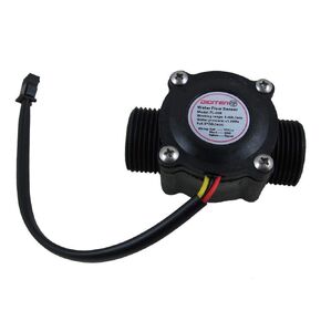 DIGITEN G3/4" Water Flow Sensor, Food-Grade Hall Effect Sensor Flow Meter Flowmeter Counter 1-60L/min - Arduino, Raspberry Pi, and Reverse Osmosis Filter Compatible